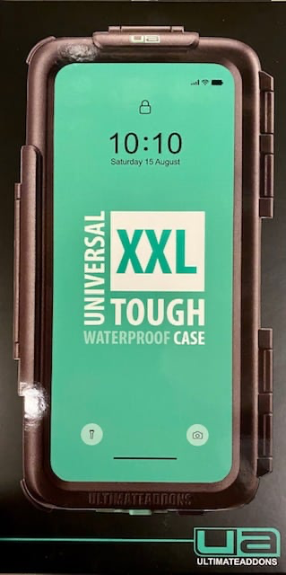 [UA-HARDWPUNIXXL] WATERPROOF TOUGH MOUNT CASE FOR UNIVERSAL XL SIZED PHONES UP TO 168 X 78MM