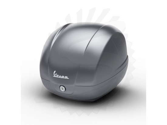 Top-case 36L VESPA GTS Super Sport 125-310 HPE E5+ 2024 gris mat 707/C