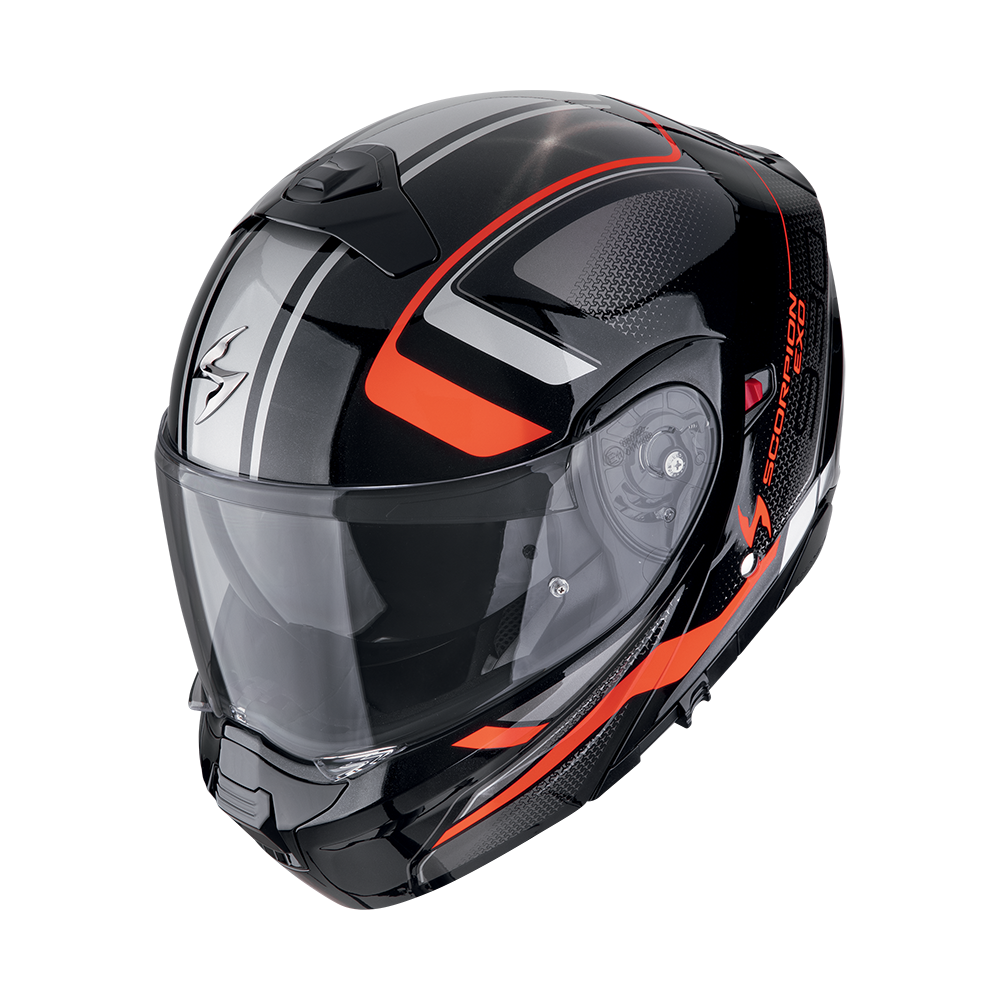 EXO-930 EVO ARDENS  METALLIC BLACK RED (M)